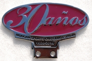 badge Morgan :MSCCE 30 anos pink badge Morgan :MSCCE 30 anos pink